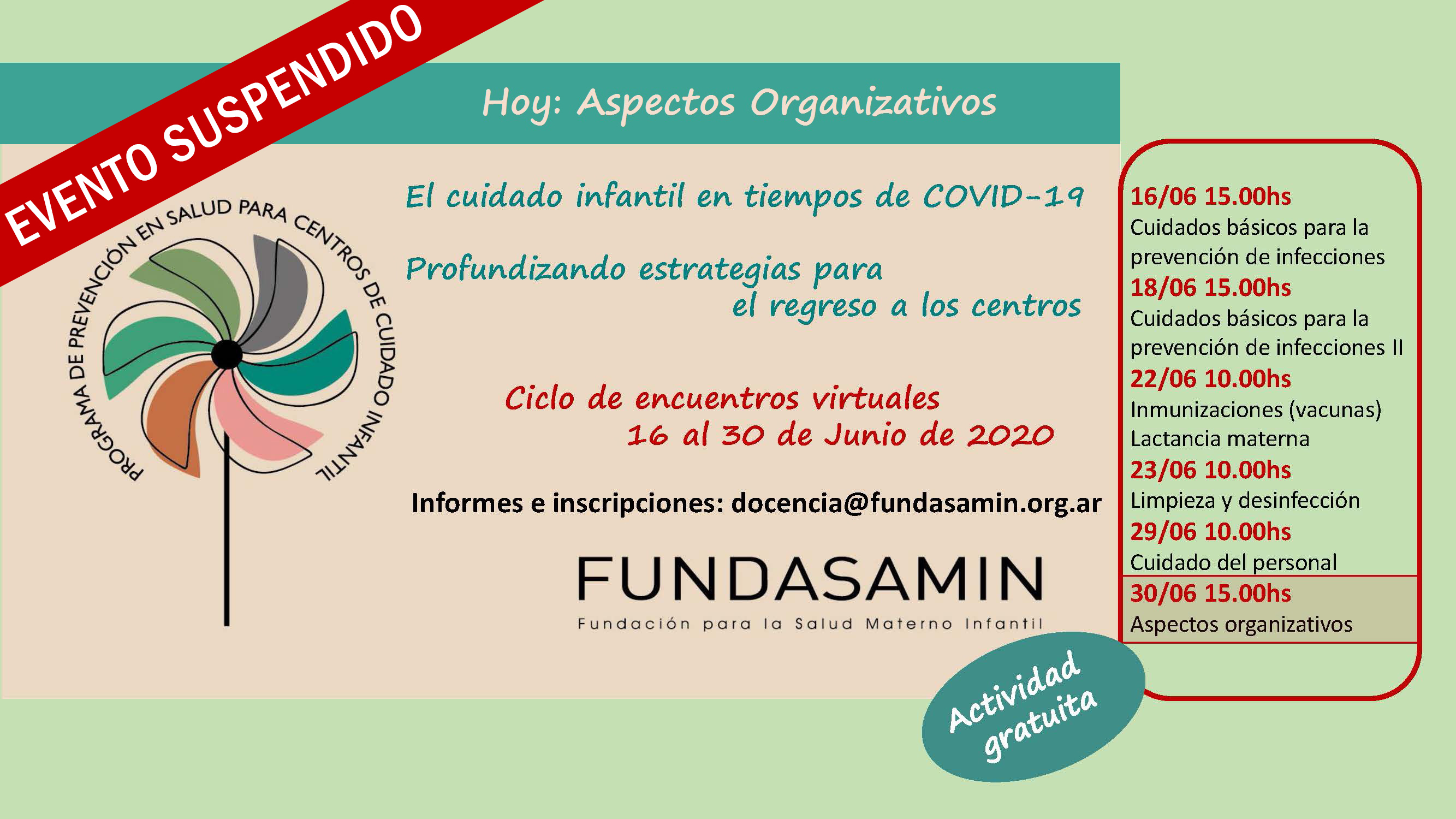 Grabaciones - Ciclo de Encuentros Virtuales Gratuitos