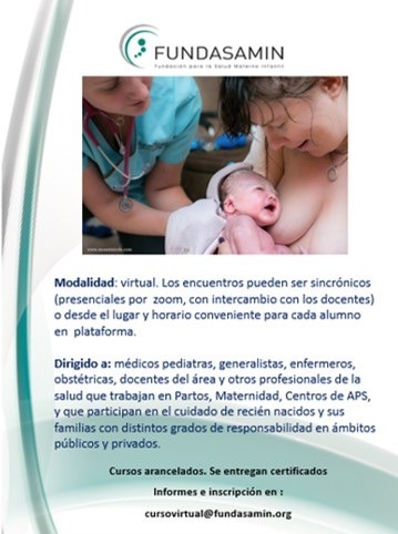 Curso de Cuidados Integrales del Recién Nacido Sano 2022