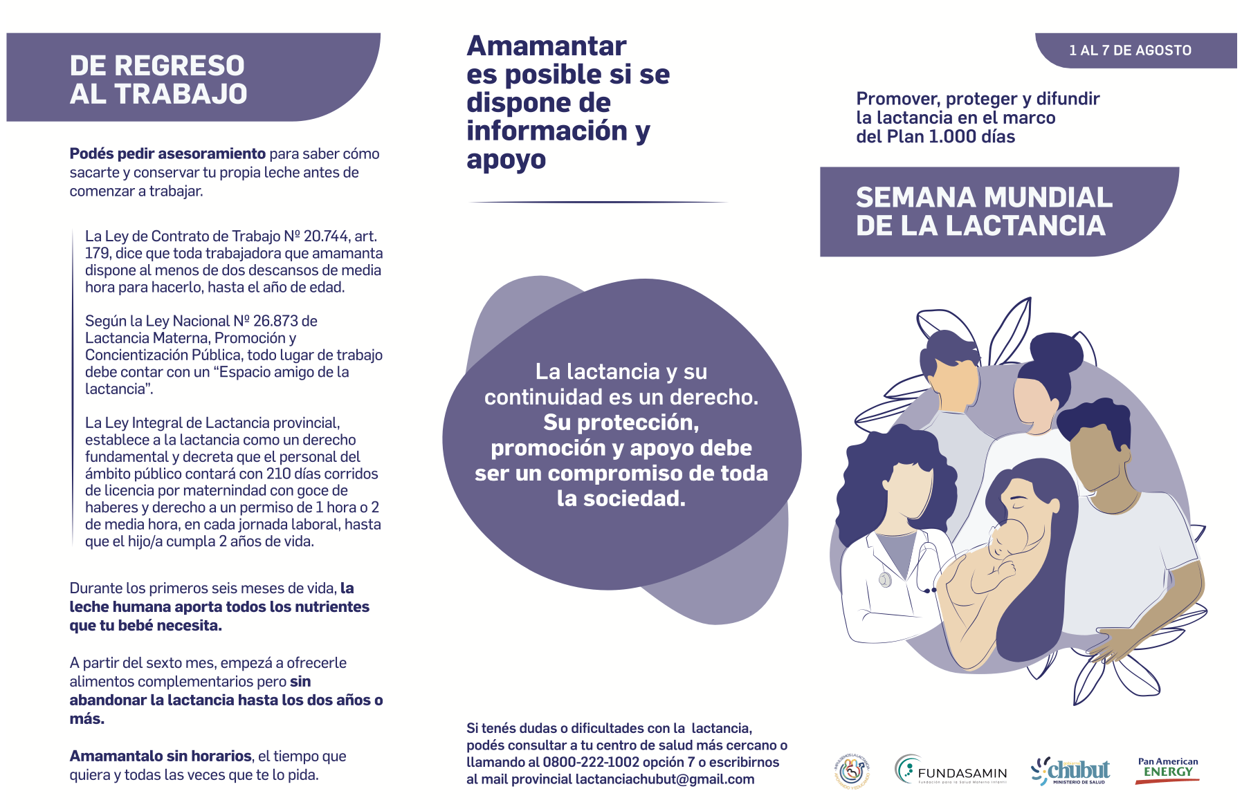 Folleto Semana lactancia 2022