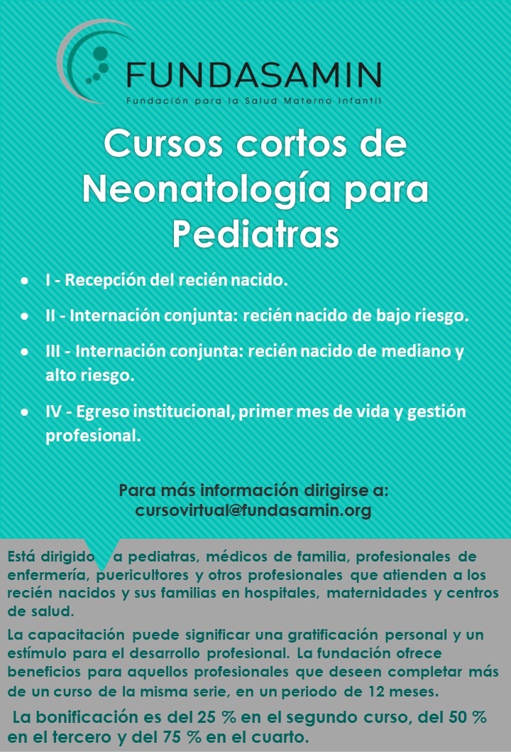 Curso Neonatolog&iacute;a Pediatras FLYER